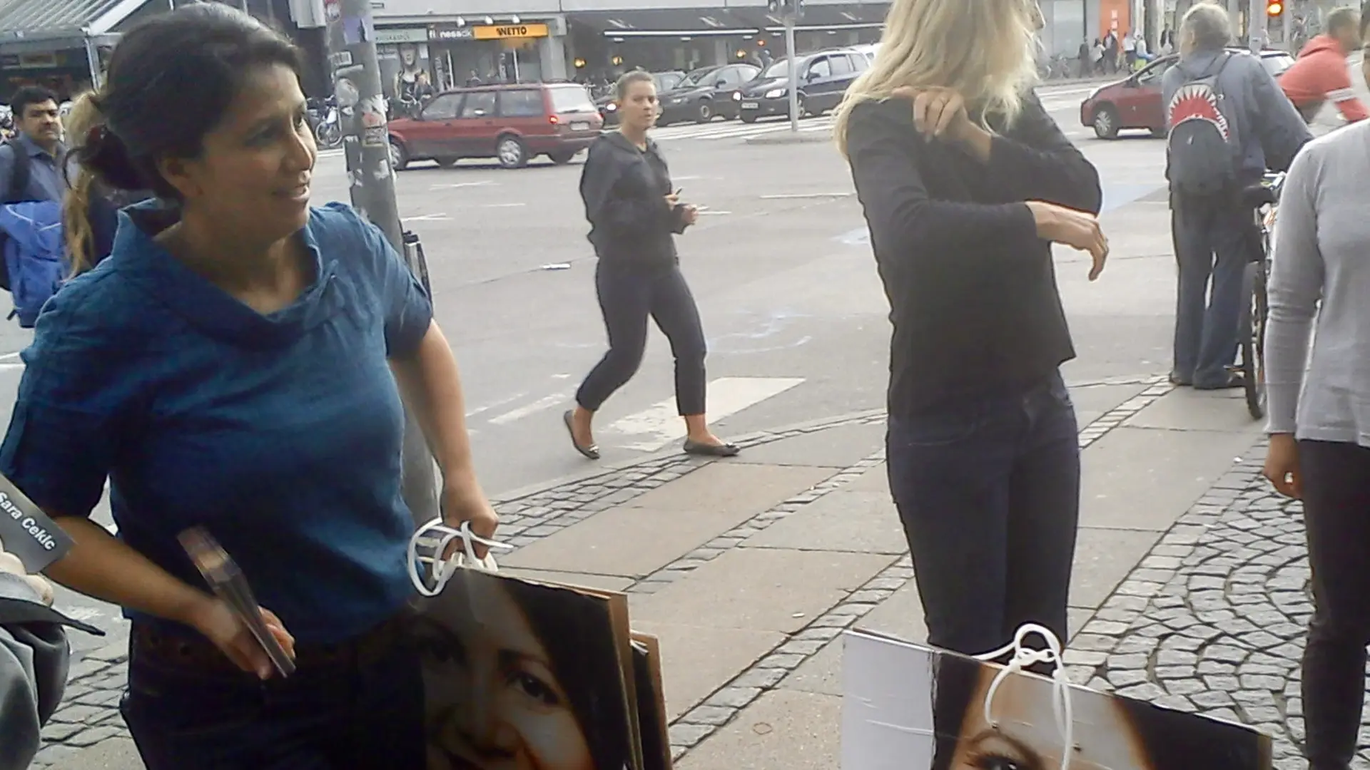 Özlem Cekic i valgkamp