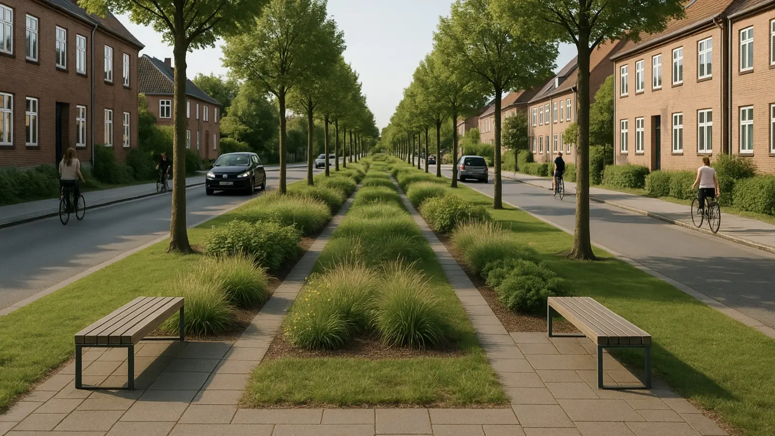 AI Inspirationsillustration af Frederik K. Frydendal-Oesten